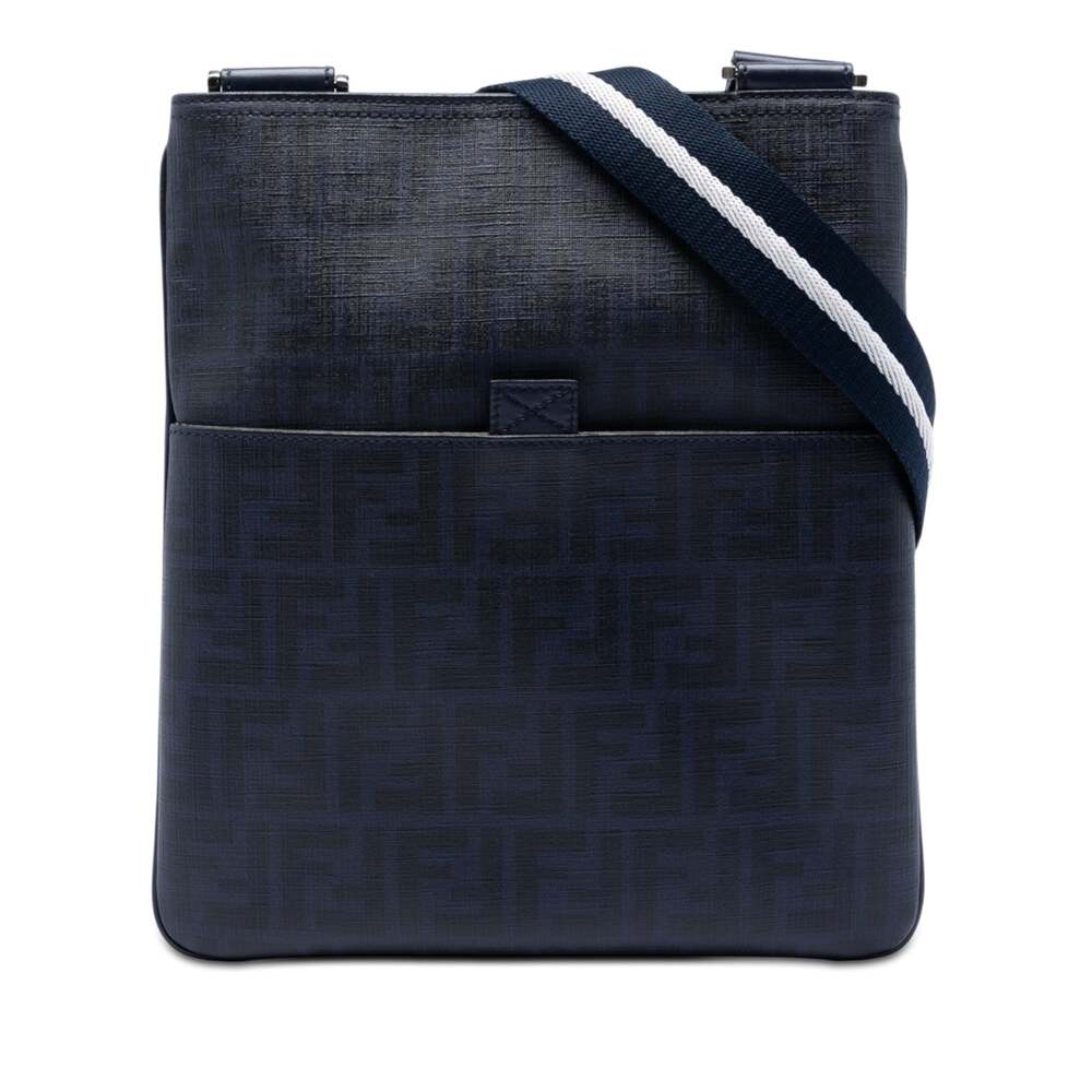 Fendi Front Pocket Messenger Bag Zucca #355943F65B